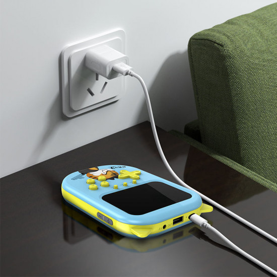 لعبة فيديو A10 المحمولة ريترو يده لعبة وحدة التحكم 3.5 بوصة الاطفال الأطفال هدية 500 في 1 الكلاسيكية الألعاب هدايا الأطفال