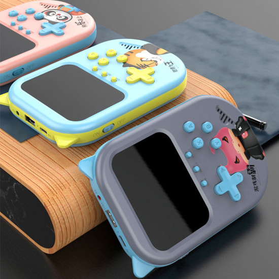 لعبة فيديو A10 المحمولة ريترو يده لعبة وحدة التحكم 3.5 بوصة الاطفال الأطفال هدية 500 في 1 الكلاسيكية الألعاب هدايا الأطفال