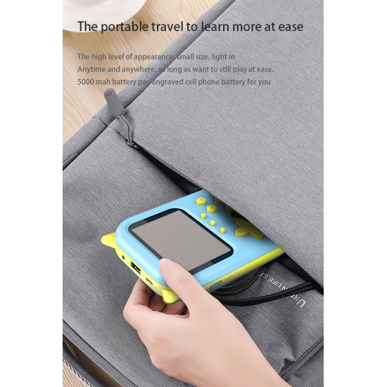 لعبة فيديو A10 المحمولة ريترو يده لعبة وحدة التحكم 3.5 بوصة الاطفال الأطفال هدية 500 في 1 الكلاسيكية الألعاب هدايا الأطفال