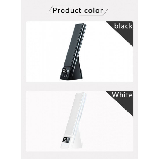 مصباح مكتبي ديجيت بلس مع شاحن لاسلكي وساعة DIGITPLUS