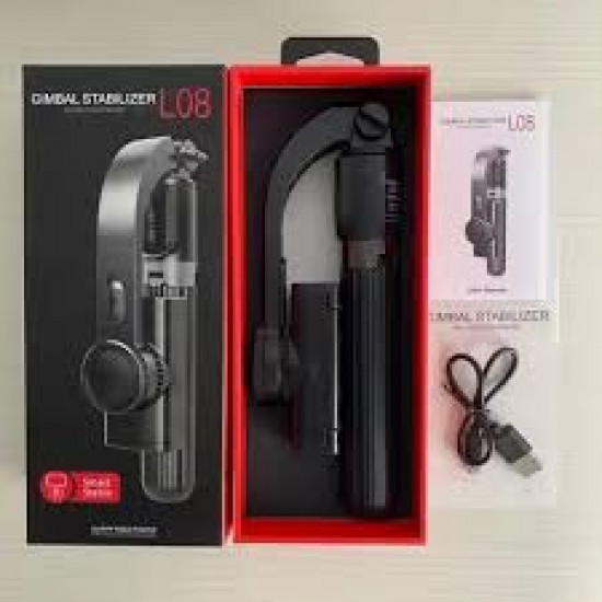 GIMBAL STABILIZER - عصا سيلفي موديل L08 GIMBAL STABILIZER - عصا سيلفي موديل L08