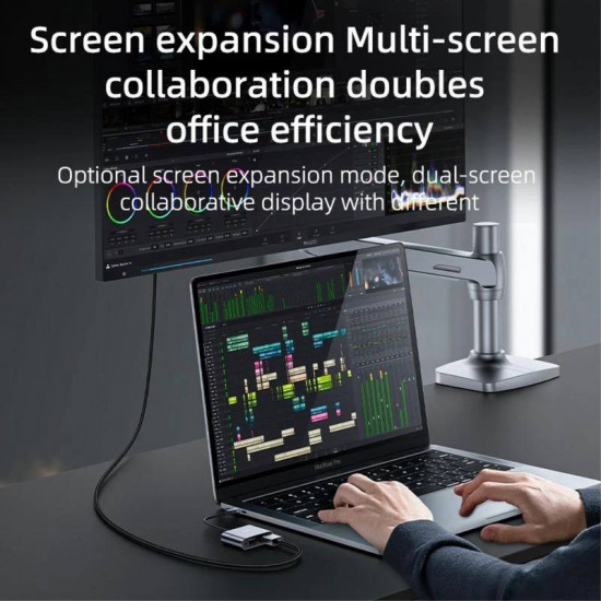 كابل HDTV من YESIDO HM15 لتوسيع شاشة جهاز الكمبيوتر الخاص بك