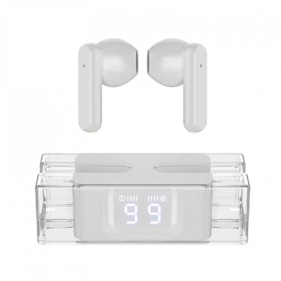 سماعات أذن E90 TWS مزودة بتقنية البلوتوث وشاشة رقمية مع ميكروفون وسماعات رأس لا سلكية 