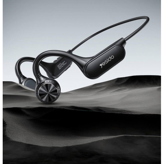 سماعة أذن بشريط حول الرقبة، بتقنية التوصيل العظمي، بلوتوث لاسلكي، Yesido YSP12 سماعة أذن بشريط حول الرقبة، بتقنية التوصيل العظمي، بلوتوث لاسلكي، Yesido YSP12