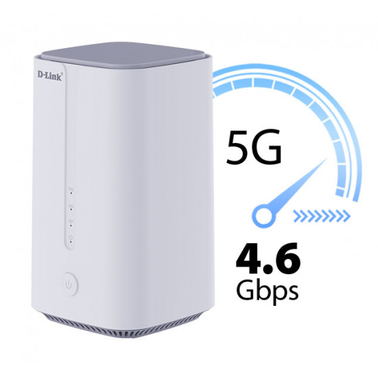 راوتر دي لينك - / DWR 2000M D-LINK - يدعم تقنية 5G واي فاي AX1800 مع 4 منافذ