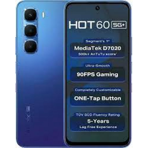 انفنكس هوت 60 فايف جي بلس INFINIX Hot 60, 5G+, 256 GB