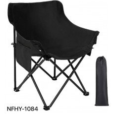 كرسي قابل للطي خفيف الوزن محمول مع جيب جانبي