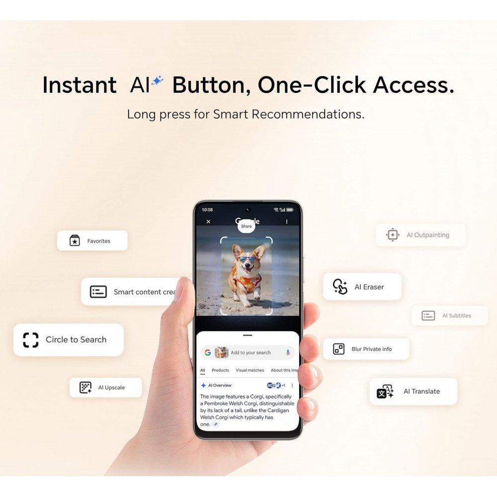 هاتف ذكي HONOR X7d 5G، ذاكرة وصول عشوائي (RAM) سعة 8 جيجابايت وذاكرة قراءة فقط (ROM) سعة 256 جيجابايت، ثنائي الشريحة، بطارية 6500 مللي أمبير/ساعة، كاميرا بدقة 108 ميجابكسل، شاشة 6.77 بوصة وتردد 120 هرتز