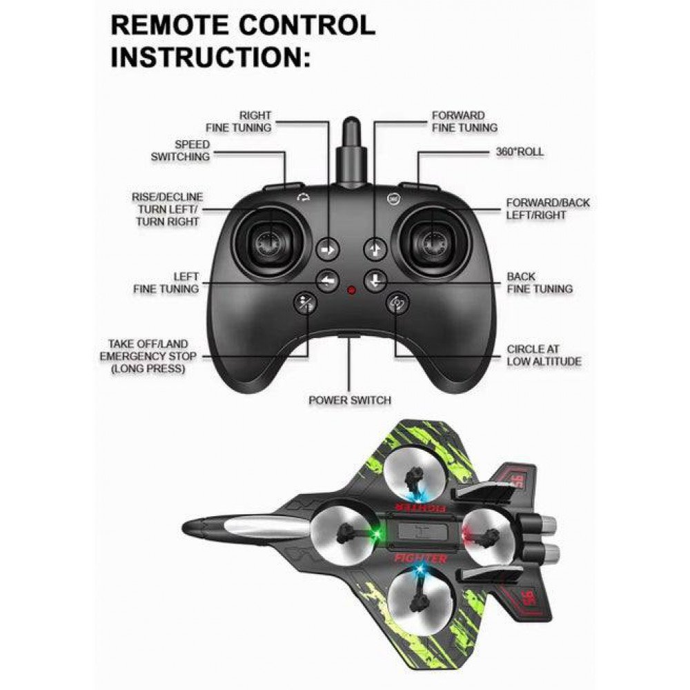طائرة مقاتلة نفاثة تعمل بالتحكم عن بعد للأطفال طائرة مقاتلة نفاثة تعمل بالتحكم عن بعد للأطفال