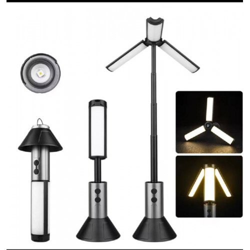   مصباح تخييم فائق السطوع وقابل لإعادة الشحن طراز YD-2324