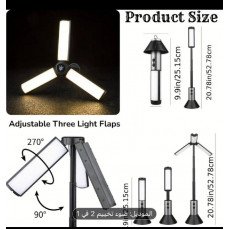 مصباح تخييم فائق السطوع وقابل لإعادة الشحن طراز YD-2324 مصباح تخييم فائق السطوع وقابل لإعادة الشحن طراز YD-2324