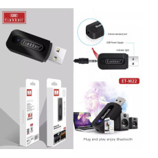 محول لاسلكي لصوت موسيقى السيارة Earldom M22 USB Car & Home Stereo Bluetooth Receiver 3.5mm