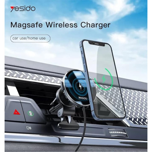 Yesido C131 Wireless Car Charger 15W Fast Charging