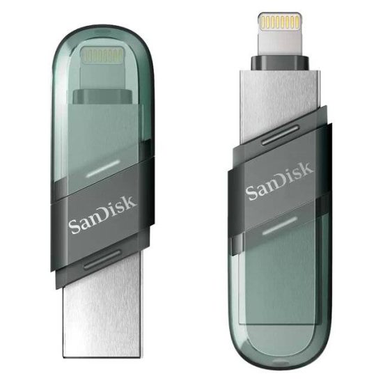 سانديسك - فلاش ميموري للايفون و الآيباد 128GB معتمد من Apple