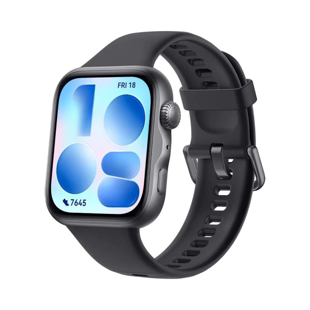 ساعة هواوي - ساعة رياضية بأكثر من 100 وضع تمرين , بشاشة 1.82 بوصة Watch Fit 5 