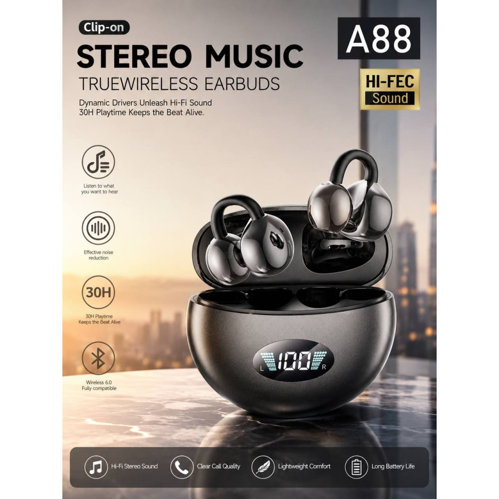 سماعة بلوتوث ستيريو Stereo Music A88