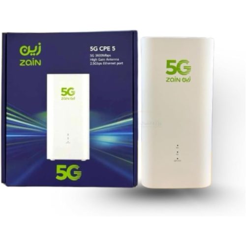 راوتر 5G موديل Cpe 5 - H155 383 + راوتر لاسلكي واي فاي سرعة نت تصل إلى 3600 ميجابت في الثانية واي فاي 6 3600 لكل ثانية يدعم جميع الشبكات اس تي سي زين موبايلي راوتر 5G موديل Cpe 5 - H155 383 + راوتر لاسلكي واي فاي سرعة نت تصل إلى 3600 ميجابت في الثانية واي فاي 6 3600 لكل ثانية يدعم جميع الشبكات اس تي سي زين موبايلي
