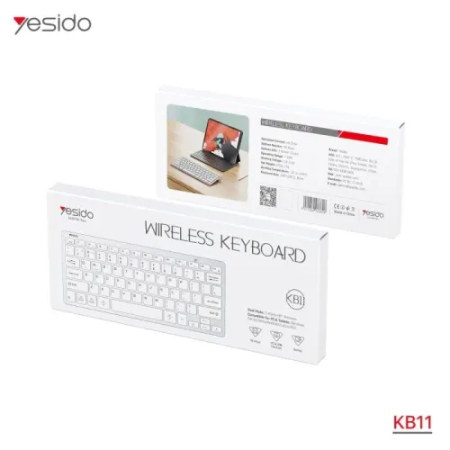لوحة المفاتيح اللاسلكية Yesido KB11 لوحة المفاتيح اللاسلكية Yesido KB11