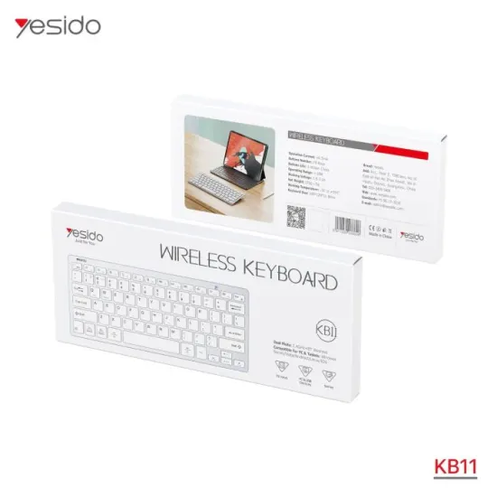 لوحة المفاتيح اللاسلكية Yesido KB11