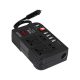 CAR INVERTER D-IV02 محول طاقة السيارة 300 واط DC 12V/24V إلى 220V AC مع 4 منافذ USB للشحن السريع و 2 مقبس عالمي مع شاشة LED متعددة