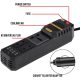CAR INVERTER D-IV01 عاكس كهربائي للسيارة 200 واط، تيار مستمر 12 فولت الى تيار متردد 220 فولت مع 4 منافذ USB ولاعة سجائر