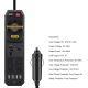 CAR INVERTER D-IV01 عاكس كهربائي للسيارة 200 واط، تيار مستمر 12 فولت الى تيار متردد 220 فولت مع 4 منافذ USB ولاعة سجائر
