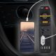 CAR INVERTER D-IV01 عاكس كهربائي للسيارة 200 واط، تيار مستمر 12 فولت الى تيار متردد 220 فولت مع 4 منافذ USB ولاعة سجائر