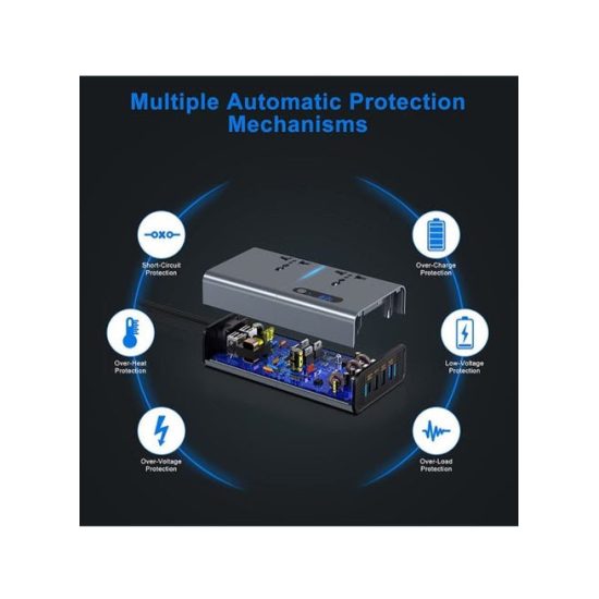 CAR INVERTER D-IV03 محول طاقة للسيارة بقدرة 200 واط