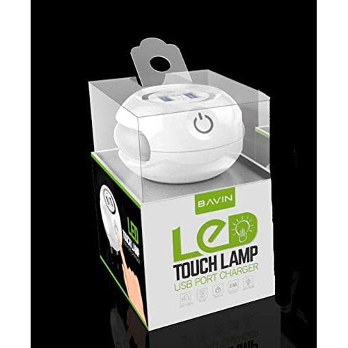 شاحن بافين PC566E متعدد الاستخدامات 2 في 1 مصباح يدوي LED + منفذي USB بقوة 2.4 أمبير شاحن بافين PC566E متعدد الاستخدامات 2 في 1 مصباح يدوي LED + منفذي USB بقوة 2.4 أمبير
