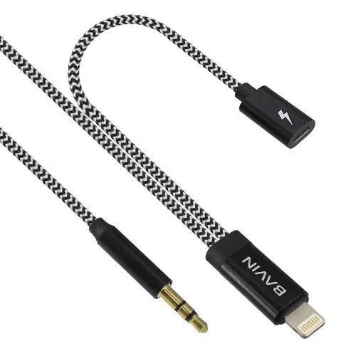 AUX-11 سلك ايفون ايو اكس   BAVIN