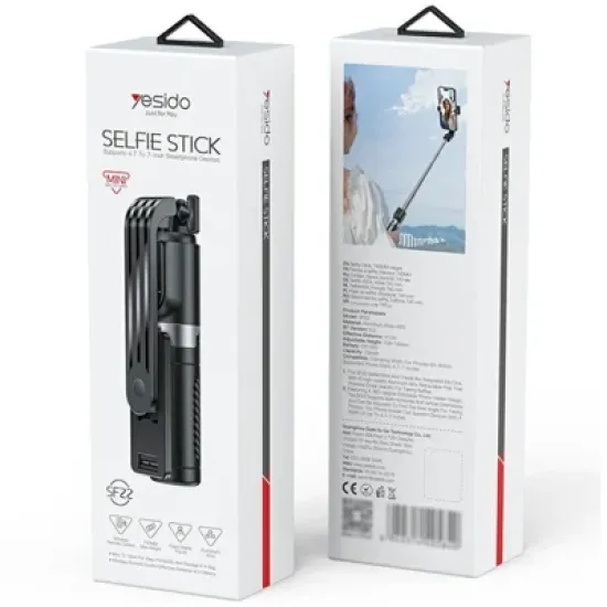 عصا سيلفي يسيدو selfie stick YESIDO sf22 عصا سيلفي يسيدو selfie stick YESIDO sf22