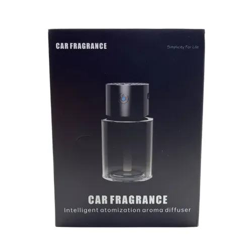 CAR FRAGRANCE معطر سياره فواحة عطرية ذكية مضيئة للسيارة تعمل بالشحن - 140 مل