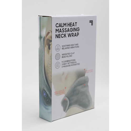 CALM HEAT MASSAGING لفافة تدليك رقبة CALM HEAT MASSAGING لفافة تدليك رقبة