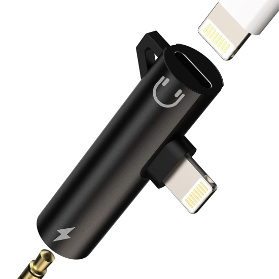 محول سماعات وشاحن للآيفون go-des Gd-ct019