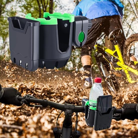 حامل كوب وجوال للسيكل mobile phone bracket KGVYKL universal cup holder