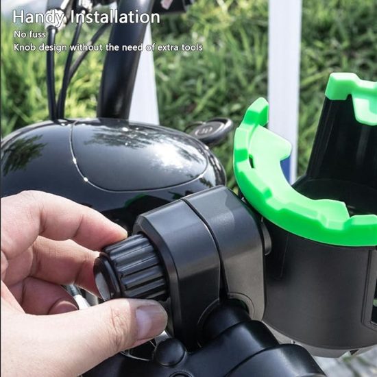 حامل كوب وجوال للسيكل mobile phone bracket KGVYKL universal cup holder