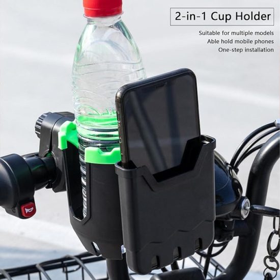 حامل كوب وجوال للسيكل mobile phone bracket KGVYKL universal cup holder