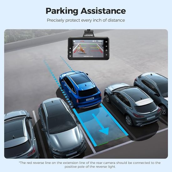 داش كام AZDOME M01 Dual Dash Cam