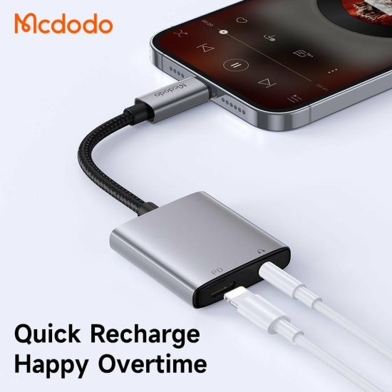 وصلة ايفون 2 في 1 mcdodo ca-556 وصلة ايفون 2 في 1 mcdodo ca-556