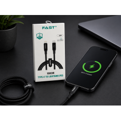 شاحن تايب سي آيفون بطول متر  Fast+