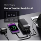 شاحن متنقل أورايمو بور نوڤا بمنفذ USB-C ومنفذين USB وبسعة 20000 مللي أمبير وبقوة 22.5 واط - أسود