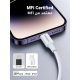 UGREEN iPhone Charger Cable 1M[MFi Certified] USB C to Lightning