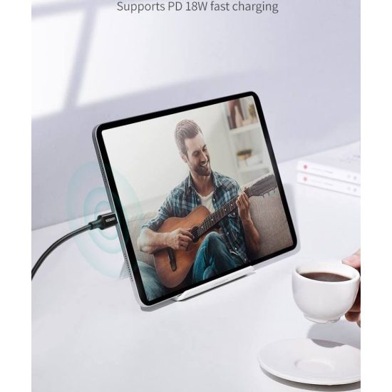 Ugreen L502 USB-C to USB-C Braided Cable 1m 100w كيبل يوجرين مضفر آسود