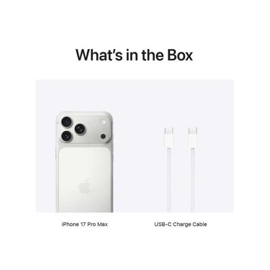 ايفون 17 برو ماكس- 256جيجا - Apple iPhone 17 Pro Max