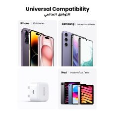 يوجرين شاحن جداري منفذ تايبسي  ugreen 20w