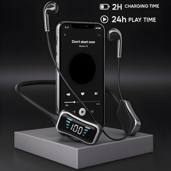 سماعة الرقبة اللاسلكية الرياضية Extreme Pure Bass Wireless موديل<EXT-316