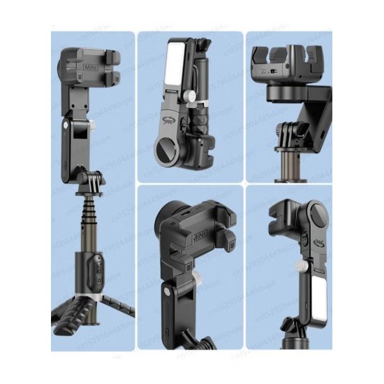 ستاند مانع اهتزاز ومثبت ذكي للهواتف (Gimbal Stabilizer)<> موديل<> Q18