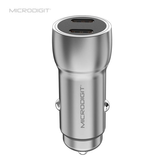 شاحن سيارة 40 واط بتقنية PD من شركة MICRODIGIT التصنيف:  شاحن سيارة