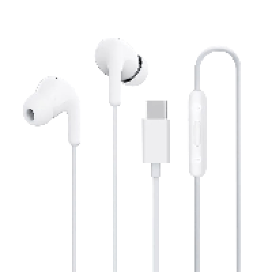 سماعة اذن شاومي السلكية بمنفذ USB-C سلكية BHR8931GL - أبيض