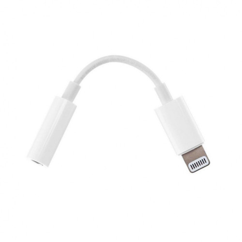 أبل وصله محول من لايتنج إلى جاك 3.5 ملم، ابيض أبل وصله محول من لايتنج إلى جاك 3.5 ملم، ابيض